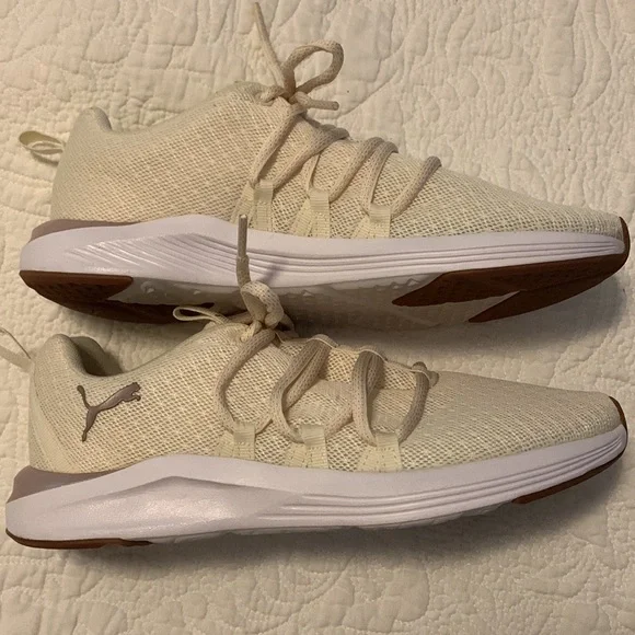 Puma SoftFoam Optimal Comfort Athletic Shoes, Neutral, Lace up, Run, Walking, EC - Picture 4 of 13